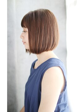 シュシュット(chouchoute) 吉祥寺/大人かわいいマッシュショートボブカーキグレージュ/065