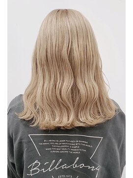 ヘアーアイスカルテット(HAIR ICI QUARTET) ホワイトベージュ ミルクティベージュ ブリーチ２回