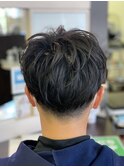 マッシュナチュラルツーブロック刈り上げ 12