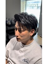 ルポ(repos) ツーブロック×アップバング