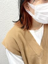 ネオリーブカップ 町田店(Neolive capu)&nbsp;イヤリングカラー ＊ ブラッドオレンジ【neolive capu町田店】