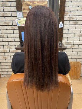 ネオリーブエクラ 上野御徒町店(Neolive eclat) ピンクブラウンカラー