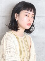 ビュートリアム ギンザ(BEAUTRIUM)&nbsp;ラフな毛先ワンカールの大人ボブ