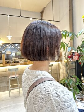 ソーコ(SOKO) ミニボブ×ラベンダーカラー