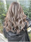 ベース暗めコントラストハイライト