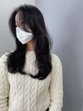 ナム(NAMU) 顔まわりレイヤー多め　韓国レイヤー