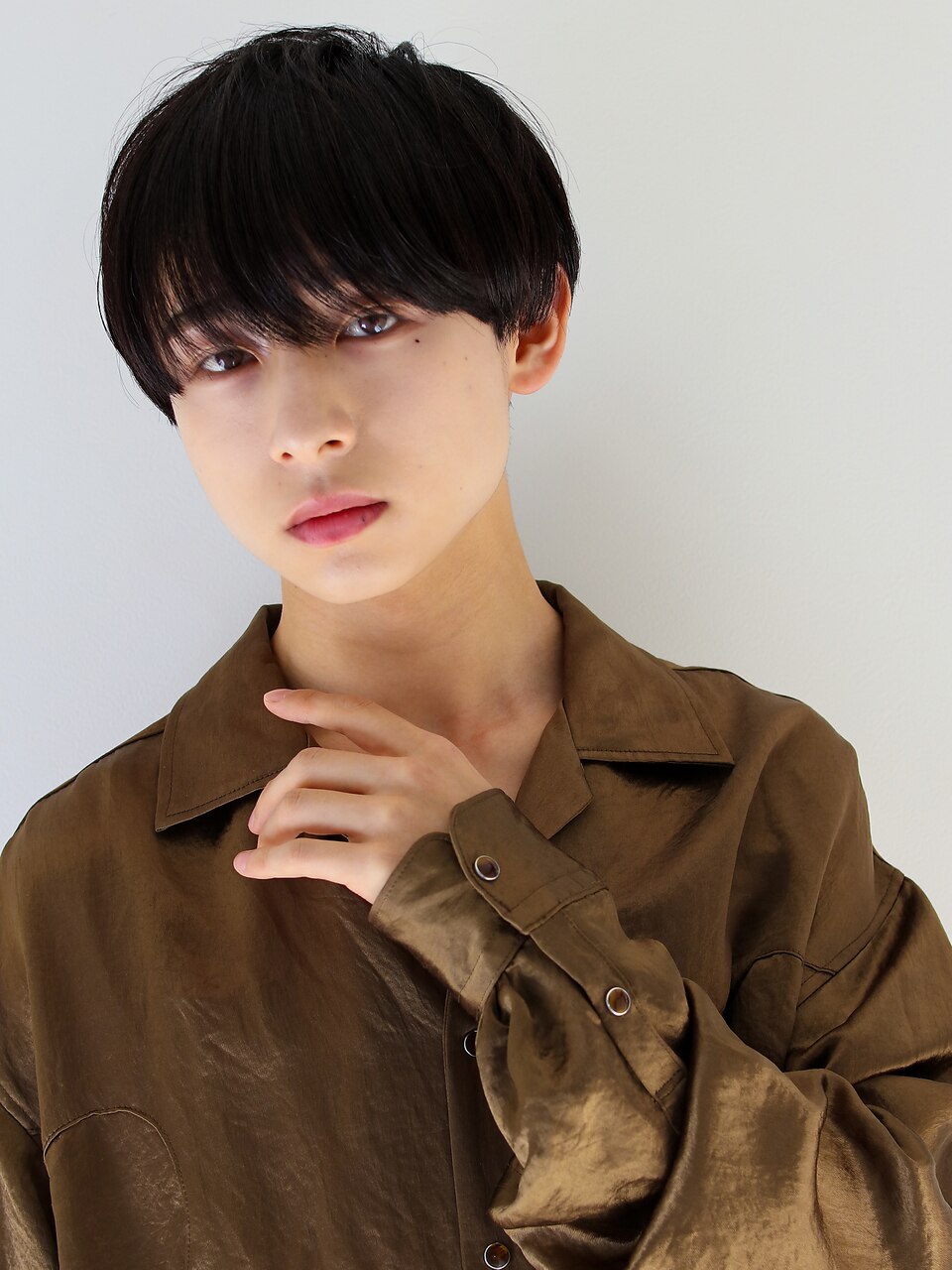 モテ髪イケメンナチュラルマッシュ/ツーブロック：L179035886｜ラミ(L