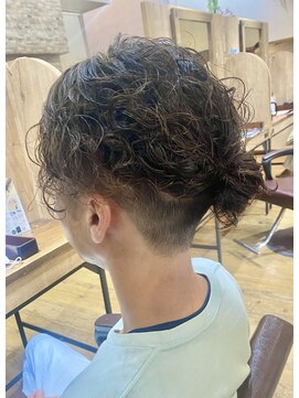 ココカラヘアー ニコ(cococara hair nico) マンバン/波巻き/スパイラル/ツイスト/スパイラル/メンズ/パーマ