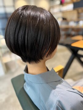 テラス ヘアアンドボタニカル(terrace) ショート/10代/20代/30代/マロンブラウン