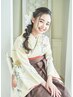 卒業式☆早朝6時～OK!!ヘアセット＋袴着付け6900円※早朝料金別途