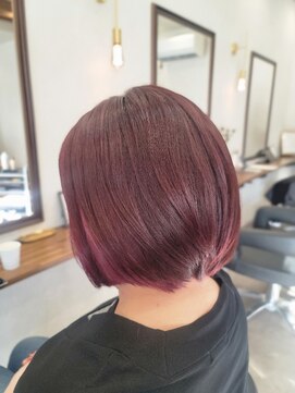 アネモネ(anemone) インナーカラーショートスタイル