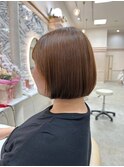 [elle by lond]栗原　瑠世　艶感縮毛矯正×ボブ U