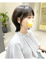 大人カワイイ似合わせレイヤーボブ