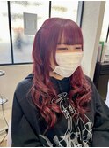 推し色赤ピンクカラー