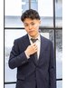 [メンズ限定全てのお客様]  銀座マツナガ基本カットコース(顔剃り付き)