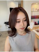 ナチュラルボルドーカラー