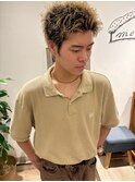 【宮本】スパイキーショート束感刈り上げビジネス大人かっこいい
