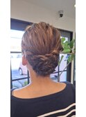 ミディアム/アップヘアセット