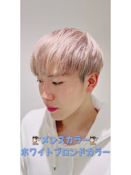 サロン(SALON) 【10代、20代】ショートマッシュ ホワイトver