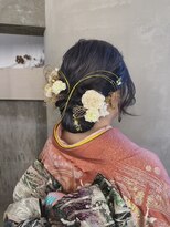 ボブ (Hair salon BOB)&nbsp;成人式アップスタイル