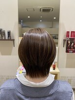 デザイニングヘアードゥ(designing hair Deux)&nbsp;レディースシルクショートボブ　【ショートボブ/シルクカラー】