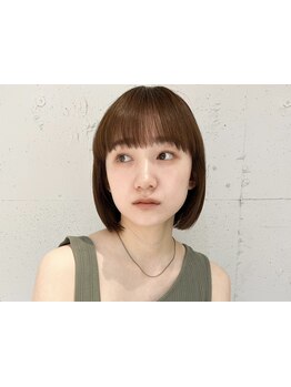 柔らかさや毛先の動きまで自在に表現！[顔周り/レイヤーカット/大人ボブ/ダブルカラー/縮毛矯正/吉祥寺]