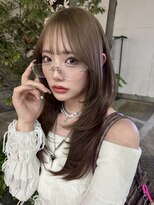 レディアル 渋谷(REDEAL) 韓国ヘア/ブリーチ/暖色カラー/ワンホン【レイヤー/渋谷】