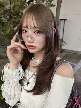 レディアル 渋谷(REDEAL) 韓国ヘア/ブリーチ/暖色カラー/ワンホン【レイヤー/渋谷】