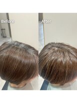 ミルシェ(MILSHE)&nbsp;白髪ぼかし/脱白髪染め/ショートカット30代/40代/50代