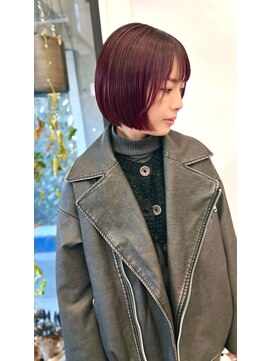 ウキ(uki) ショート レッド