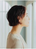 大人ショートボブ20代/30代/40代/庭瀬