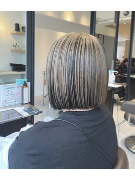 クラップス 弘明寺店(CLAPS) アンブレラ×グレージュカラー