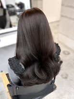 フォンズ(FONS)&nbsp;上品韓国ヘアラベンダーグレージュ