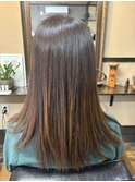ロングカラーカット