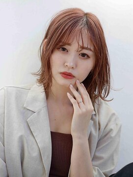 ヘアリゾート粋 トゥジュ 池袋東口店(tujuh) ミディアム/レイヤー/艶髪/マロンブラウン