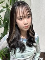 ベルヘアーデザイン 堺東(Belle hair Design)&nbsp;韓国風レイヤーカットフェイスフレーミング堺東20代30代40代