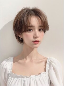 エヌプラスリタ 近鉄八尾(N+lita) 暗めカラーグランマッシュデザインカラーフェイスフレーミングー