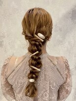 ヘアアレンジメント ボガスティーズ 溝の口店(Hair arrangement Vogusty's)&nbsp;編みおろし/お呼ばれヘア/セット専門店