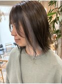 縮毛矯正/北千里/ショート/ブリーチ/インナー/ボブ/髪質改善