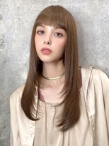 ユアーズ ヘア 恵比寿本店(youres hair) 髪質改善トリートメントで叶う美髪ストレート 艶髪 前髪