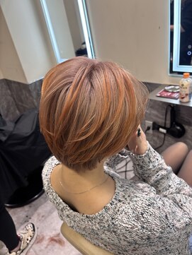 ルーツカラー/ブリーチ/オレンジ/ベージュ