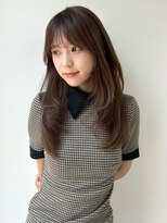 ユーフォリア 青山(Euphoria)&nbsp;ミディアムレイヤー/フォギーベージュ/透明感カラー