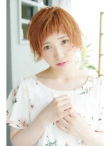 クシュ 本川越店(kusyu...)&nbsp;ミディアムレイヤーカット大人ガーリーダークアッシュ韓国巻き