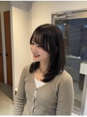 インスタで人気！ミディアムレイヤー
