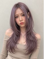 ベル 新宿(Belle) 10代20代30代ハッシュカットハイレイヤーカットハイトーンカラー