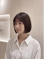 ウィズ ヘア デザイン(wis hair design)&nbsp;髪質改善で叶える艶ワンレンボブ