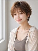 池袋 くびれショート ハンサムショート 大人ショート シースルー