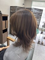 ゴートヘア(GOAT hair)&nbsp;髪質改善ケアカラー×ウルティア髪質改善トリートメント