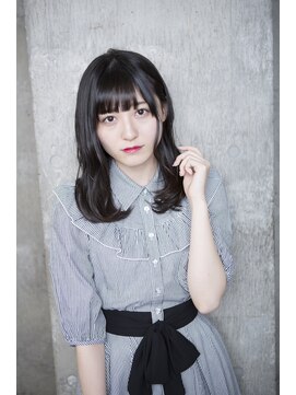 サロンドミルク 原宿(salon de MiLK) 【salon de MiLK 原宿】ゆるふわカール×イルミナサファイア