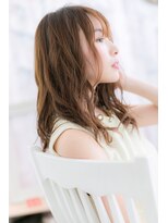 ミック ヘアアンドビューティー 大山店(miq  Hair&Beauty)&nbsp;万人ウケ間違いナシ♪ゆるふわミディb